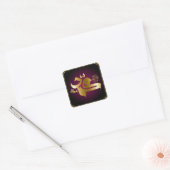 Profeet Muhammad Calligraphy Art Square Sticker (Envelop)