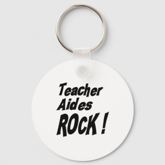 Professeur Aides Rock ! Porte-clés (Recto)