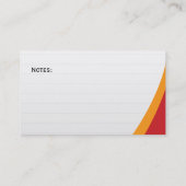 Professeur - carte de visite d'éducateur (Dos)