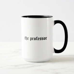 Professeur cool, tasse cadeau pointue
