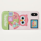 Professeur - Coque iPhone X (Dos (Horizontal))