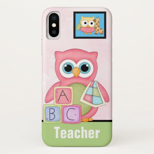 Professeur - Coque iPhone X (Dos)