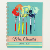 Professeur d'Art Brosses et Peinture (Devant)