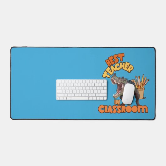 Professeur d'art dinosaure drôle Créatif en classe (Clavier et souris)