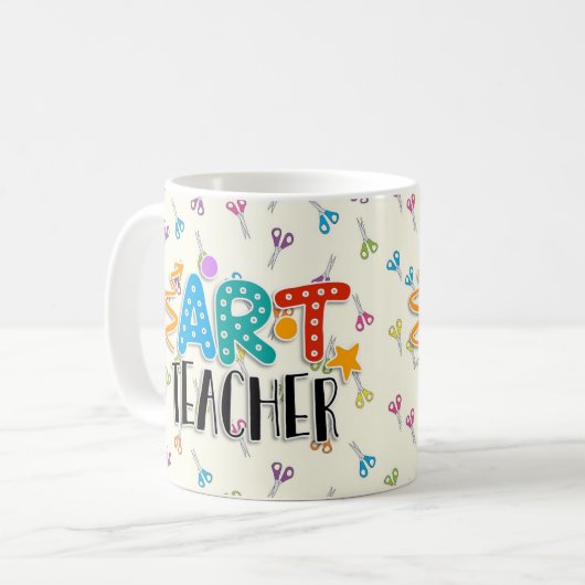 Professeur d'art Mug (Devant gauche)