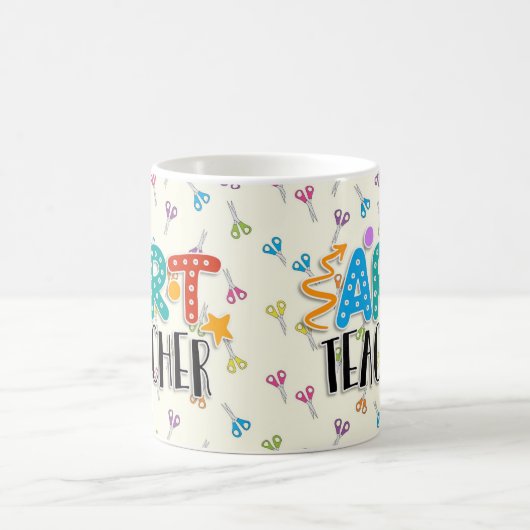 Professeur d'art Mug (Centre)