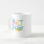 Professeur d'art pour l'enseignant smART Mug (Devant gauche)