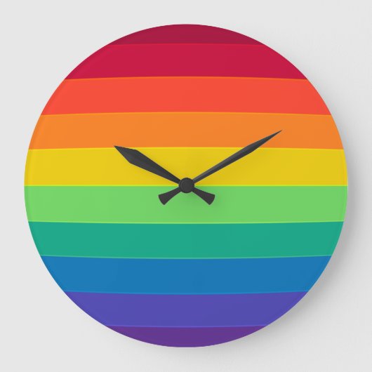 Professeur d'art Studio d'artiste Horloge arc-en-c (Recto)