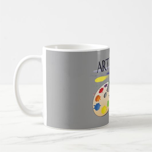 Professeur d'art - tasse de café (Gauche)