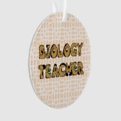 Professeur de biologie (devant)