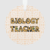 Professeur de biologie (dos)