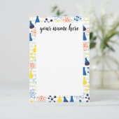 Professeur de chimie personnalisée Cartes de notes (Debout devant)