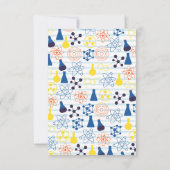 Professeur de chimie personnalisée Cartes de notes (Dos)