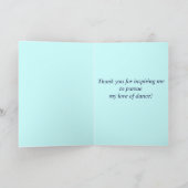 Professeur de danse Merci de Boy Dancer (Intérieur)