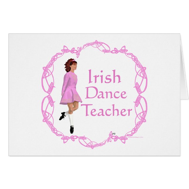 Professeur de danse step Irlandaise - Rose (Devant horizontal)