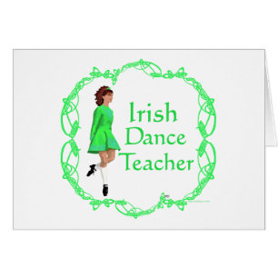 Professeur de danse step Irlandaise - Vert