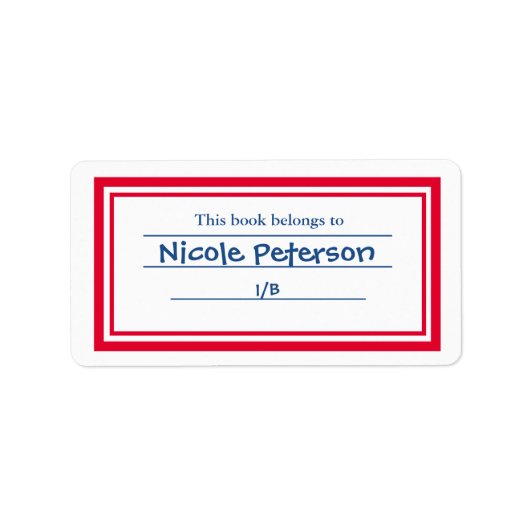 professeur de étiquette rétro book (Devant)