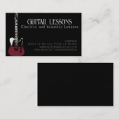 Professeur de guitare | Appel de leçons électrique (Devant / Derrière)