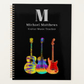Professeur de Guitare Leçons de Musique Code QR (Devant)