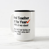 Professeur de la tasse d'année (Devant gauche)