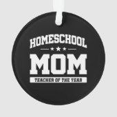 Professeur de l'année - Mère à l'école (dos)