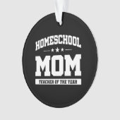 Professeur de l'année - Mère à l'école (devant)
