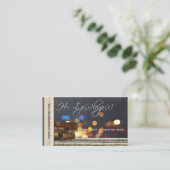 Professeur de mathématiques ou Tuteur Carte de vis (Debout devant)