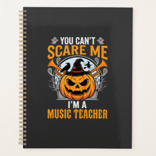 Professeur de Musique Halloween Citrouille Effraya