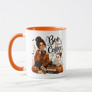 Professeur de Musique Halloween Tasse Café Orange