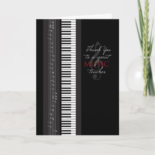 Professeur de musique Merci (Devant)