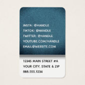 Professeur de Parties scintillant professionnelle  (Dos)