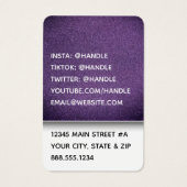 Professeur de Parties scintillant professionnelle (Dos)