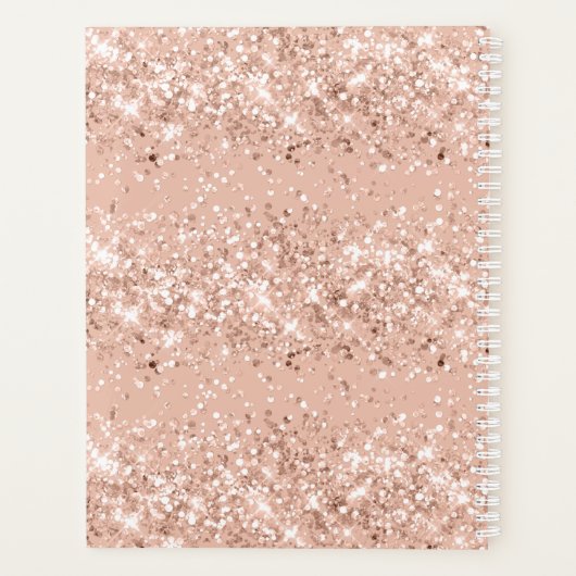 Professeur de Parties scintillant rose personnalis (Dos)