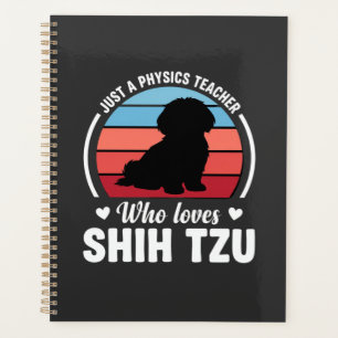 Professeur de physique amateur de chien Shih Tzu