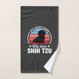 Professeur de physique amateur de chien Shih Tzu