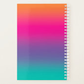 Professeur de quatrième année ombré coloré (Dos)