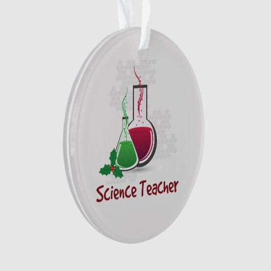 Professeur de sciences, expériences Joyeux Noël (devant)