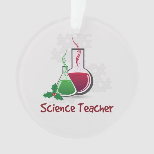 Professeur de sciences, expériences Joyeux Noël (devant)