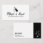 Professeur de studio de musique Carte de visite (Devant / Derrière)