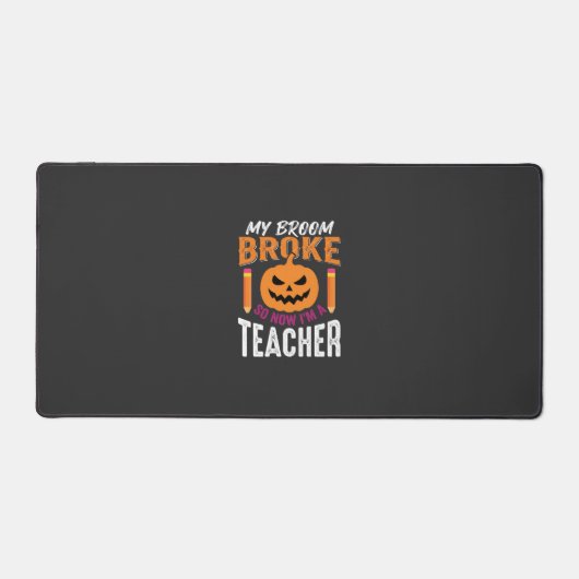 Professeur d'Halloween Balai Cassa Citrouille Conc (Recto)