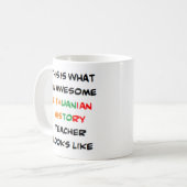 professeur d'histoire lituanienne, stupéfiant Mug (Devant gauche)