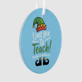 Professeur drôle Noël enseigner est mon préféré (devant)