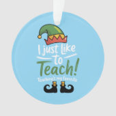 Professeur drôle Noël enseigner est mon préféré (devant)