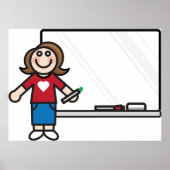 Professeur Et Tableau Blanc (Devant)