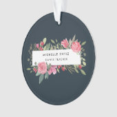 Professeur floral personnalisé de danse (devant)