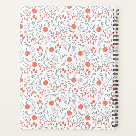 Professeur Floral Planificateur (Dos)