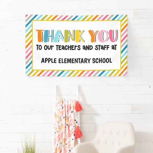 Professeur merci bannière (En situation)