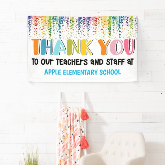 Professeur merci bannière (En situation)