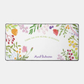 Professeur Merci Floral moderne Personnalisé (Recto)