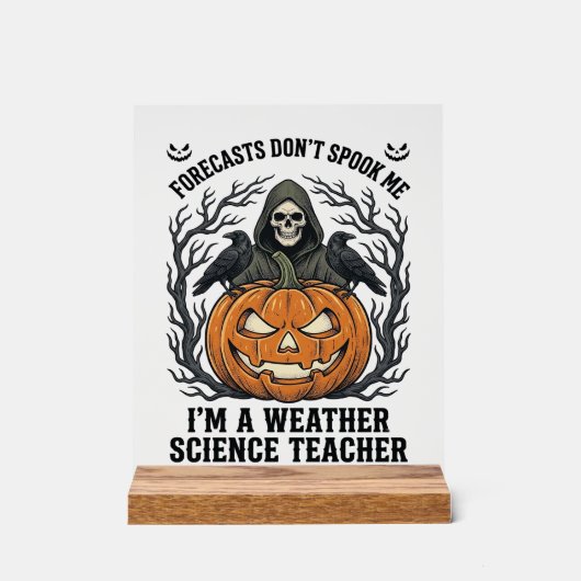 Professeur Météo Halloween Épouvantable Faucheur C (Recto)